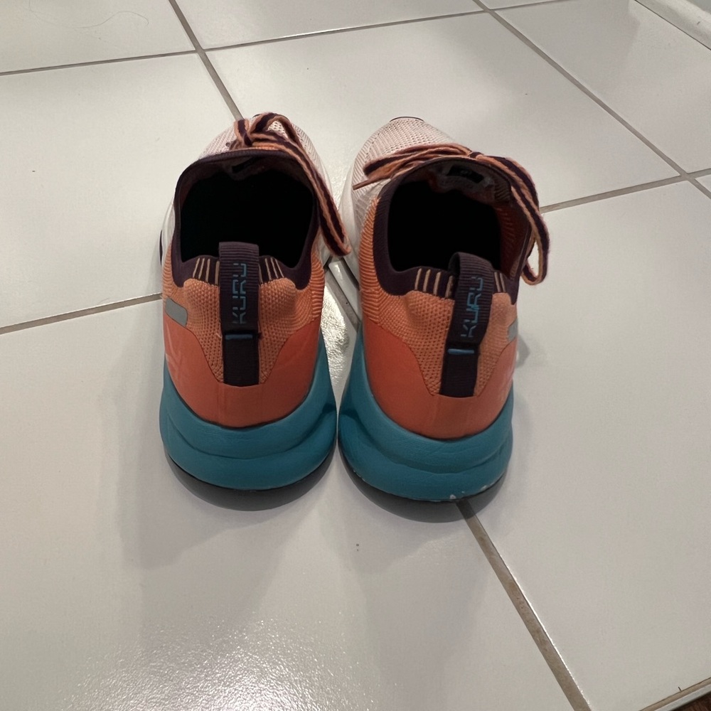 KURU Women's Flux Athletic Shoes - Pink and Purple - Picture 4 of 5